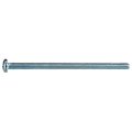 Midwest Fastener 1/4"-20 x 4-1/2 in Phillips Pan Machine Screw, Zinc Plated Steel, 50 PK 54747